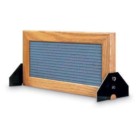 United Visual Products Indoor Enclosed Combo Board, 48"x36", Bronze Frame/Blue & Dark Spruce UVCB4836BZ-BLUE-DRKSPR